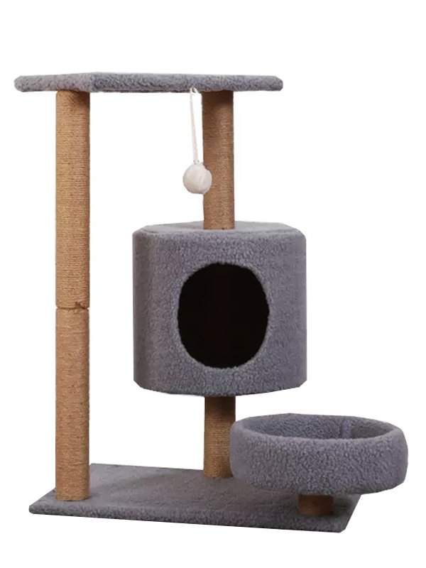 GMTPET Pet Furniture Factory best cat climbers post climbing scratching With Sleep Spoon cat tree manufacturers cat tree houses 06-1174 cattoyfactory.com