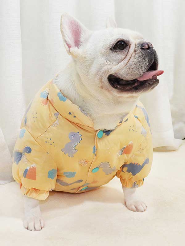 GMTPET French fighting cotton clothes French fighting winter clothes thickened a winter cute tiger fat dog short body bulldog clothes 107-222037 cattoyfactory.com