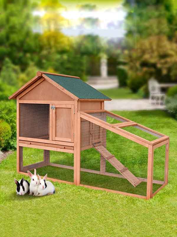 Factory OEM Wholesale Wooden chicken coop cage SBS rainproof roof cover