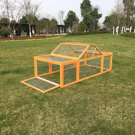 Rabbit Cage Chicken Coop Rabbit Hutch for Sale Cheap Easy Clean Wooden Custom Logo Double Water-based Painting Chicken Cage: Wooden Hen Coop Egg House wooden pet cage