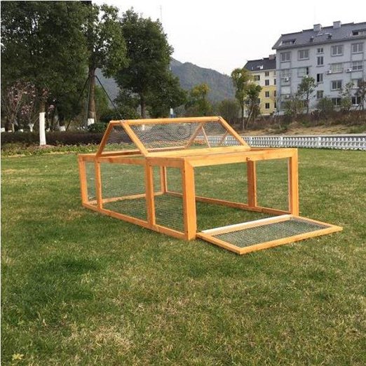 Rabbit Cage Chicken Coop Rabbit Hutch for Sale Cheap Easy Clean Wooden Custom Logo Double Water-based Painting cattoyfactory.com