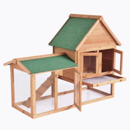 Big Wooden Rabbit House Hutch Cage Sale For Pets 06-0034 Pet products factory wholesaler, OEM Manufacturer & Supplier cattoyfactory.com