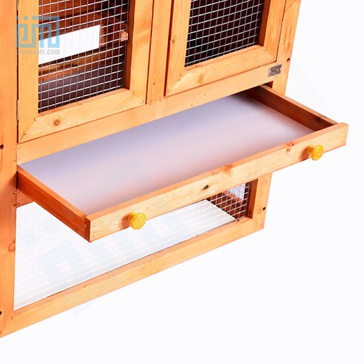 Big Wooden Rabbit House Hutch Cage Sale For Pets 06-0034 cattoyfactory.com