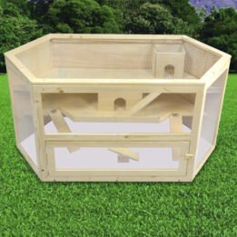 Hot Sale Wooden Hamster Cage Large Chinchilla Pet House cattoyfactory.com