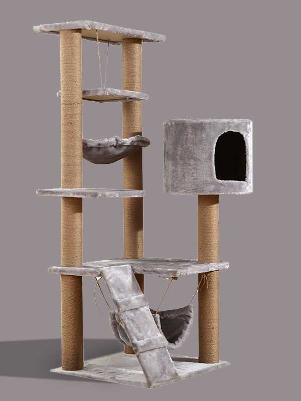Multi-layer-flannel-cat-tree-cat-climbing-frame-has-big-cat-room-06-1172