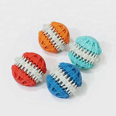 Pet Molar Bite Toy: Rubber Teeth Clean Ball Chewing 06-0668 Pet Toys 2020 dog toy