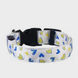 Rechargeable Dog Collar: Nylon Webbing Small Large 06-1204 cattoyfactory.com