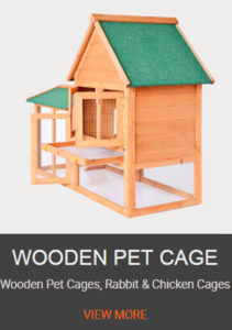 WOODEN PET CAGE"