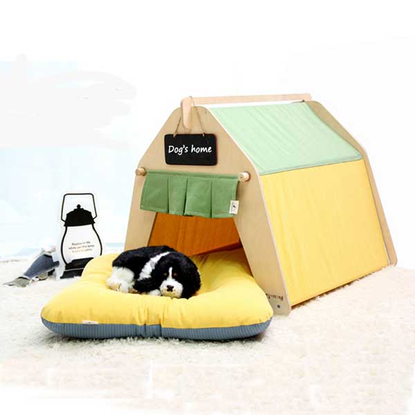 Pet Supplies Teepee Tent: Wholesale Dog Play Tent Removable Pets Bed 06-0960 Pet Tents outdoor pet tent