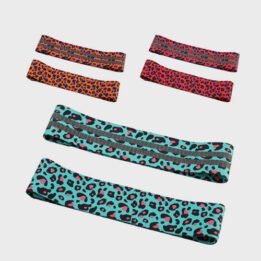 Custom New Product Leopard Squat With Non-slip Latex Fabric Resistance Bands cattoyfactory.com