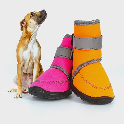 Pet Dog Shoes High-top Waterproof Wear-resistant Dog Shoes Rain Boot Pet shoes Dog Shoes