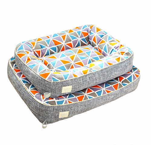 2020 New Design Style Fashion Indoor Sleeping Pet Beds Memory Foam Dog Pet Beds Dog Bag & Mat