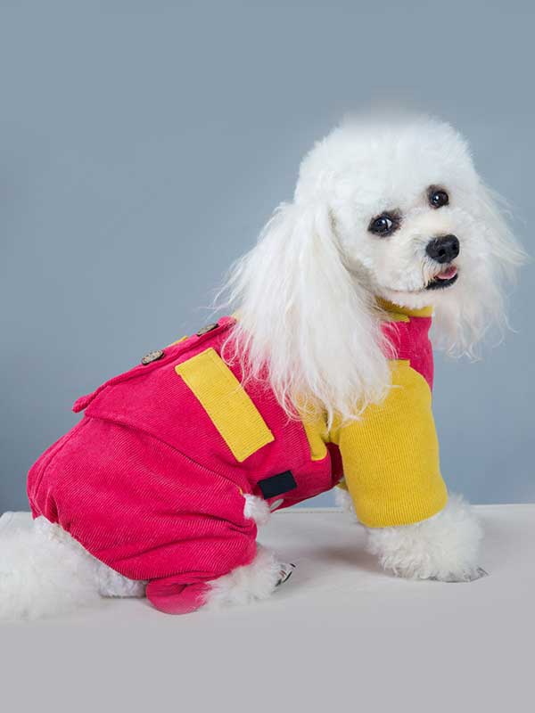 Korean Dog Costume Pet Clothing Four-leg Pants Luxury Dog Clothes 06-1598 Dog Clothes: Shirts, Sweaters & Jackets Apparel 06-1598