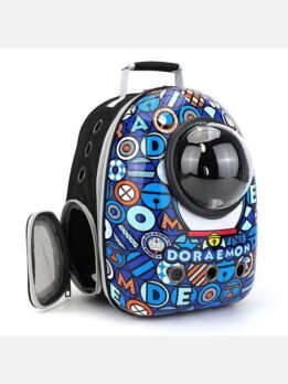 Jingle Cat Upgraded Side-Opening Pet Cat Backpack 103-45010 cattoyfactory.com