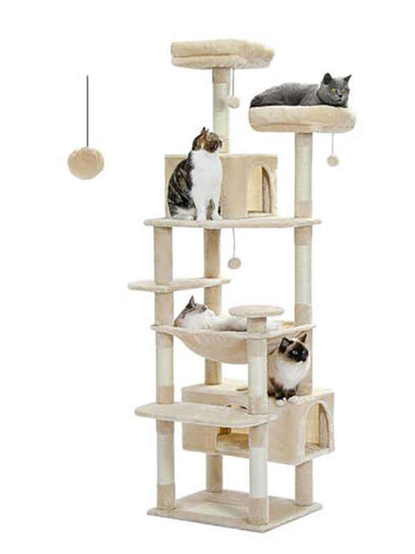 Cat Tower, Cat Trees Cat Climbing Frame Cat Tower, Large Cat Tree, Luxury Cat Tree, Plush Cat Tree, Cat Trees, Plush cat tree climbing frame, Large Cat Trees Brand: GMTPET, None Brand, ODM, OEM