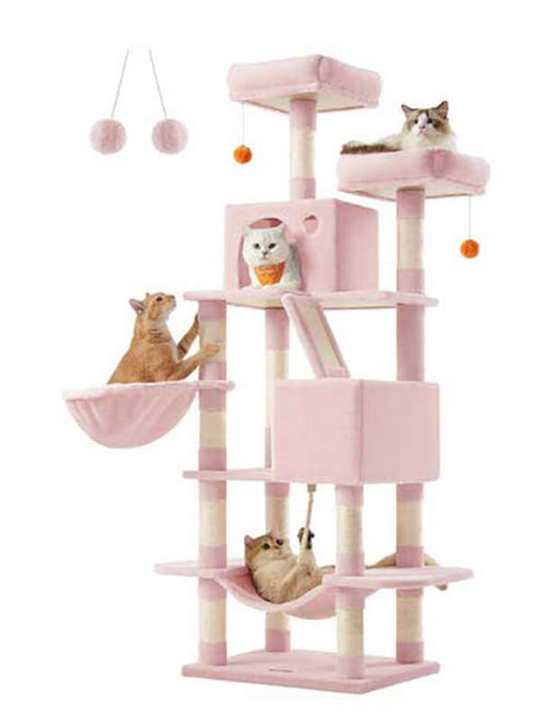 Cat Tower, Cat Trees Cat Climbing Frame Cat Tower, Large Cat Tree, Luxury Cat Tree, Plush Cat Tree, Cat Trees, Plush cat tree climbing frame, Large Cat Trees Brand: GMTPET, None Brand, ODM, OEM